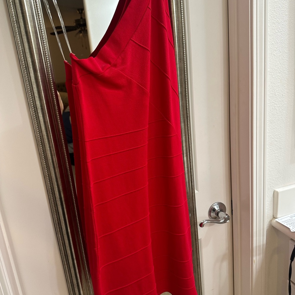 Red baby phat bodycon dress - Picture 2 of 4